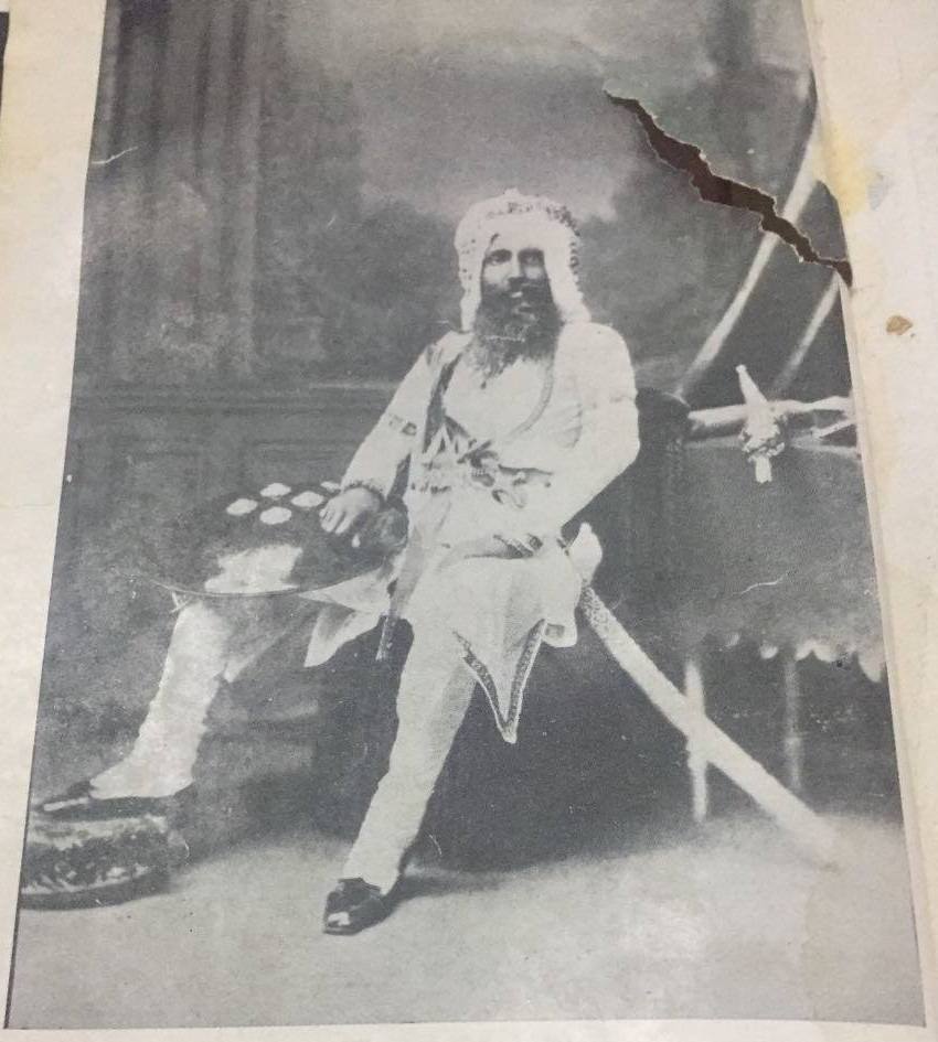 Photograph of Maharaja Hira Singh (19 December 1843 – 24 Decemb…