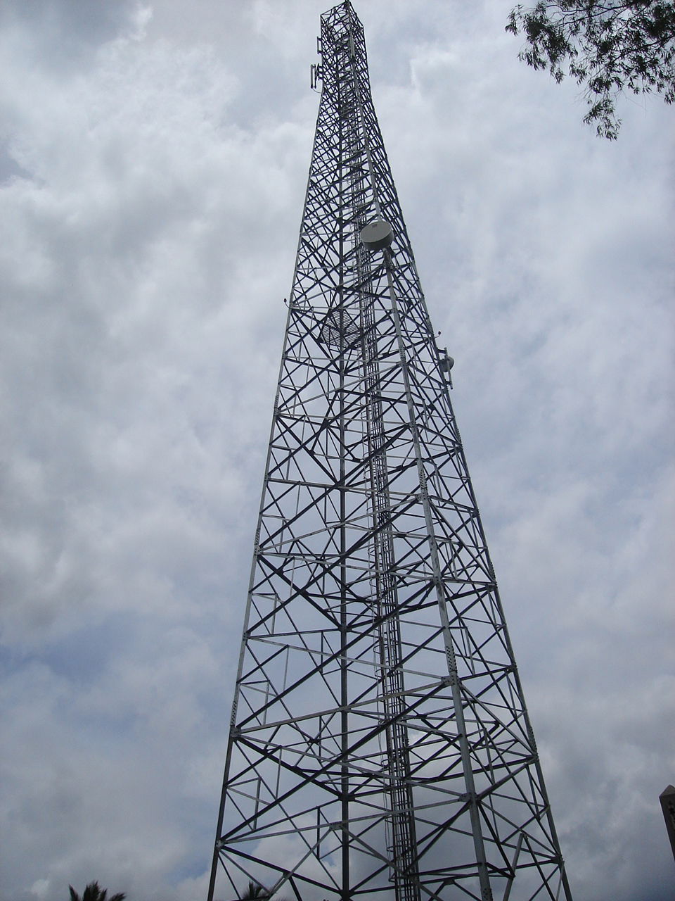 Communication facility erected in the Poblacion — in Lantapan a…