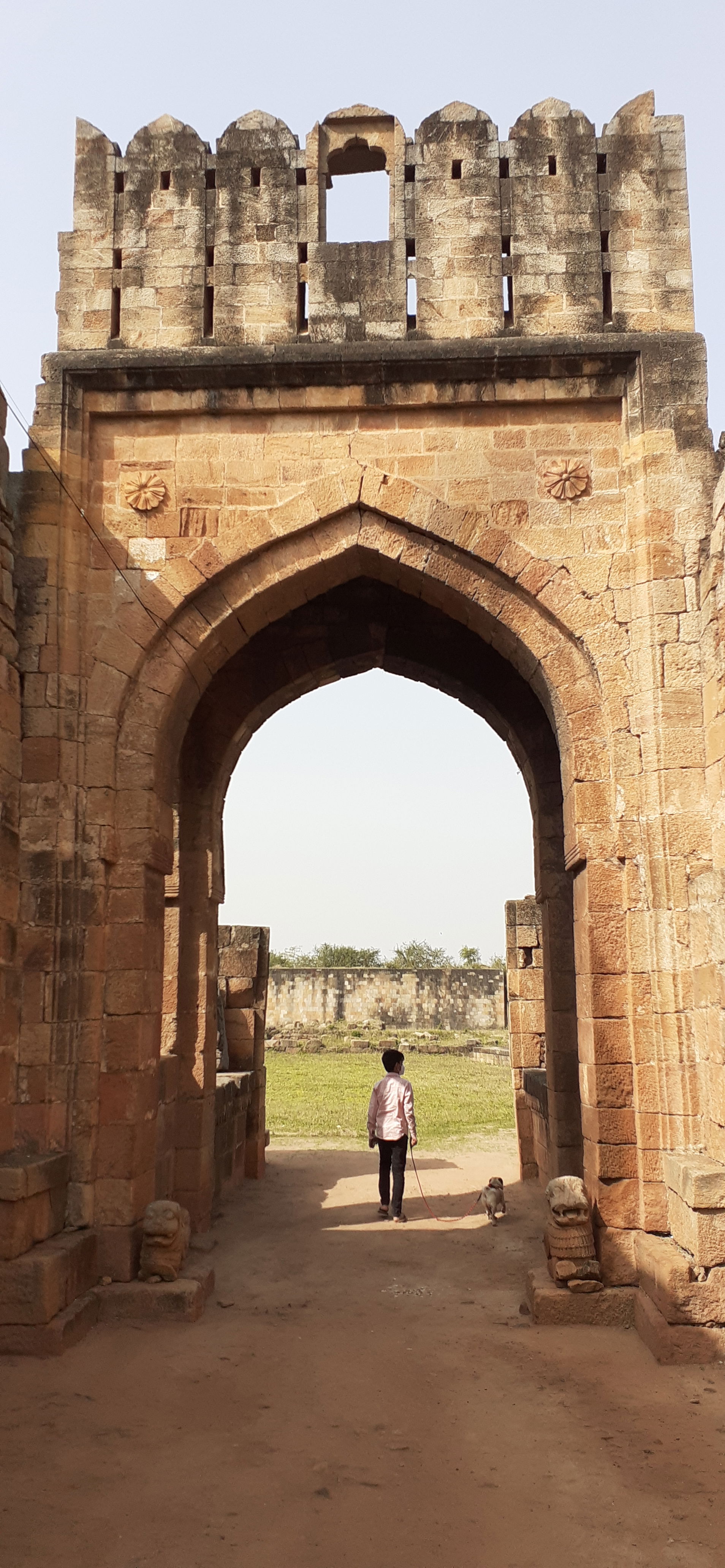 Gate of Bhadravati Fort.
