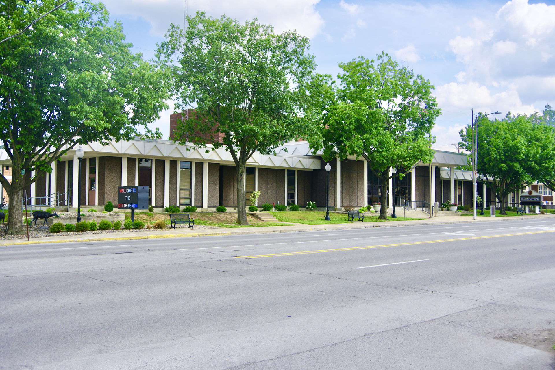 City Hall in Herrin, Illinois, United States