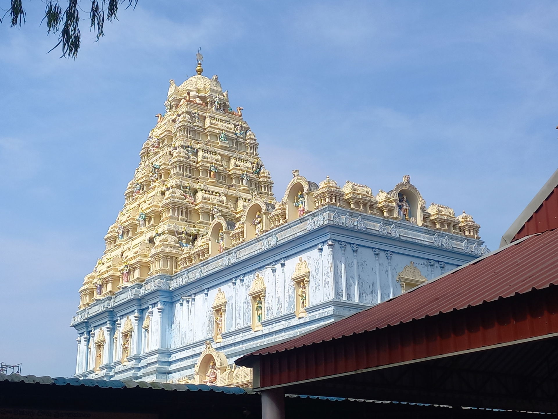 2025 Ponnur Anjaneya swamy temple gopuram