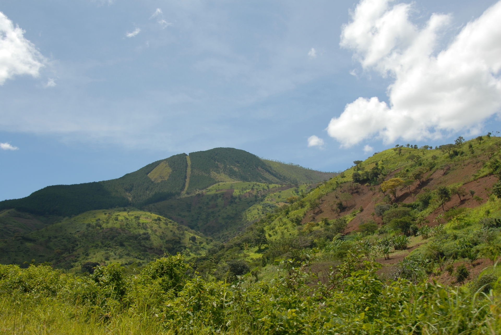 Road between Bujumbura and Makamba