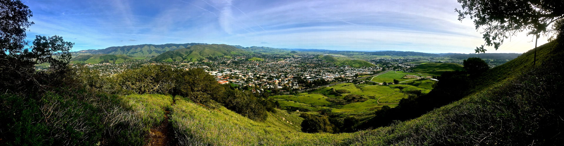 View of San Luis Obispo, CA from Cerro San Luis (2017)