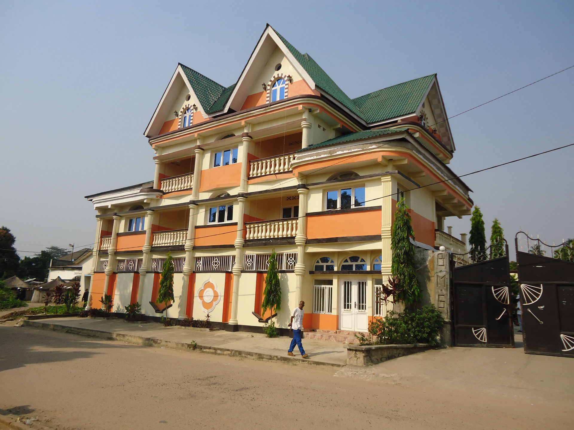 Dans quartier de Kananga