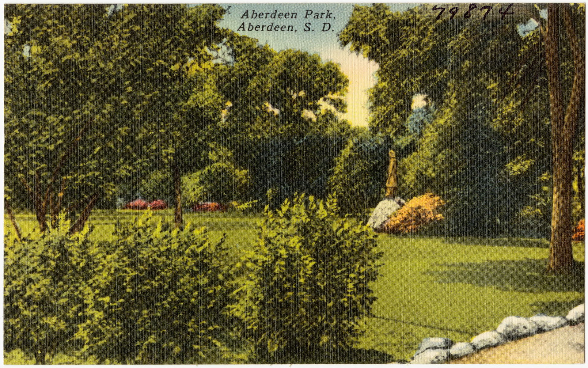 Title: Aberdeen Park, Aberdeen, S. D.
Subjects: Parks
Places: S…