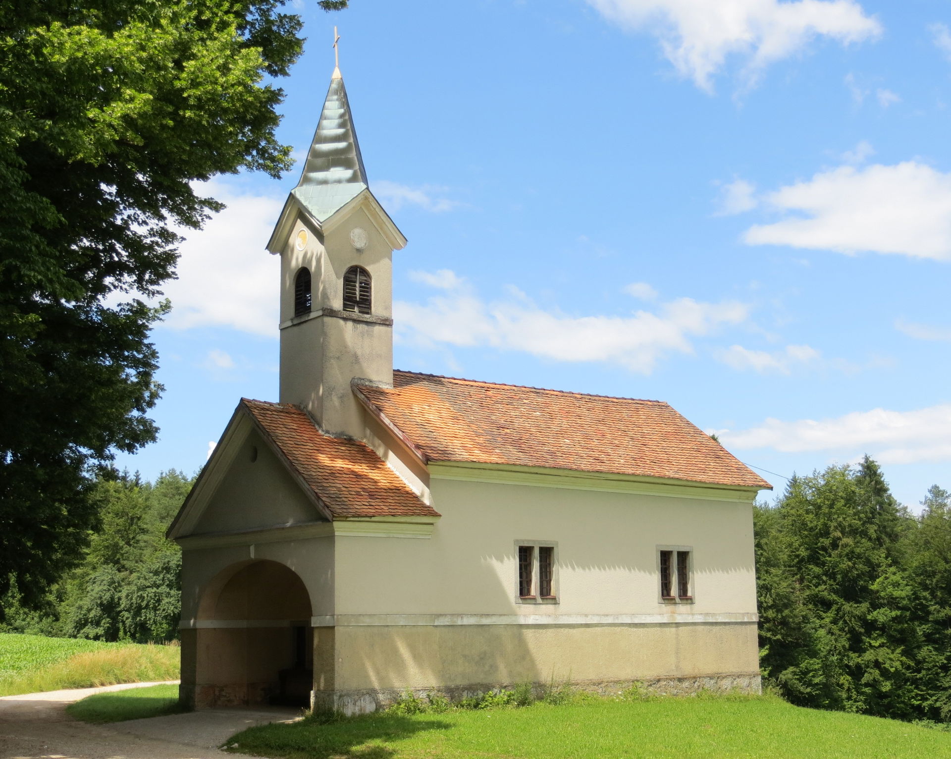 Our Lady of Sorrows Church in Rudnik pri Moravčah, Municipality…