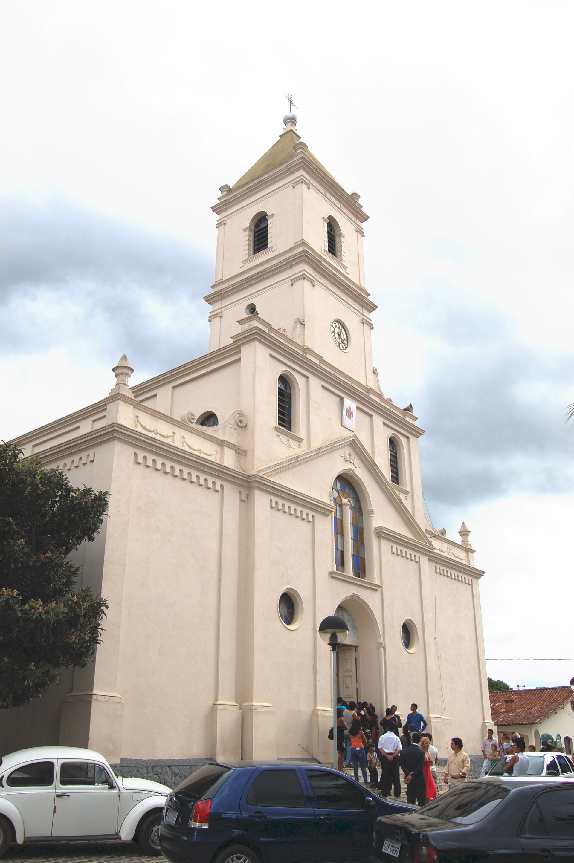 Igreja matriz de Santa Rita de Cássia em Extrema, Minas Gerais,…