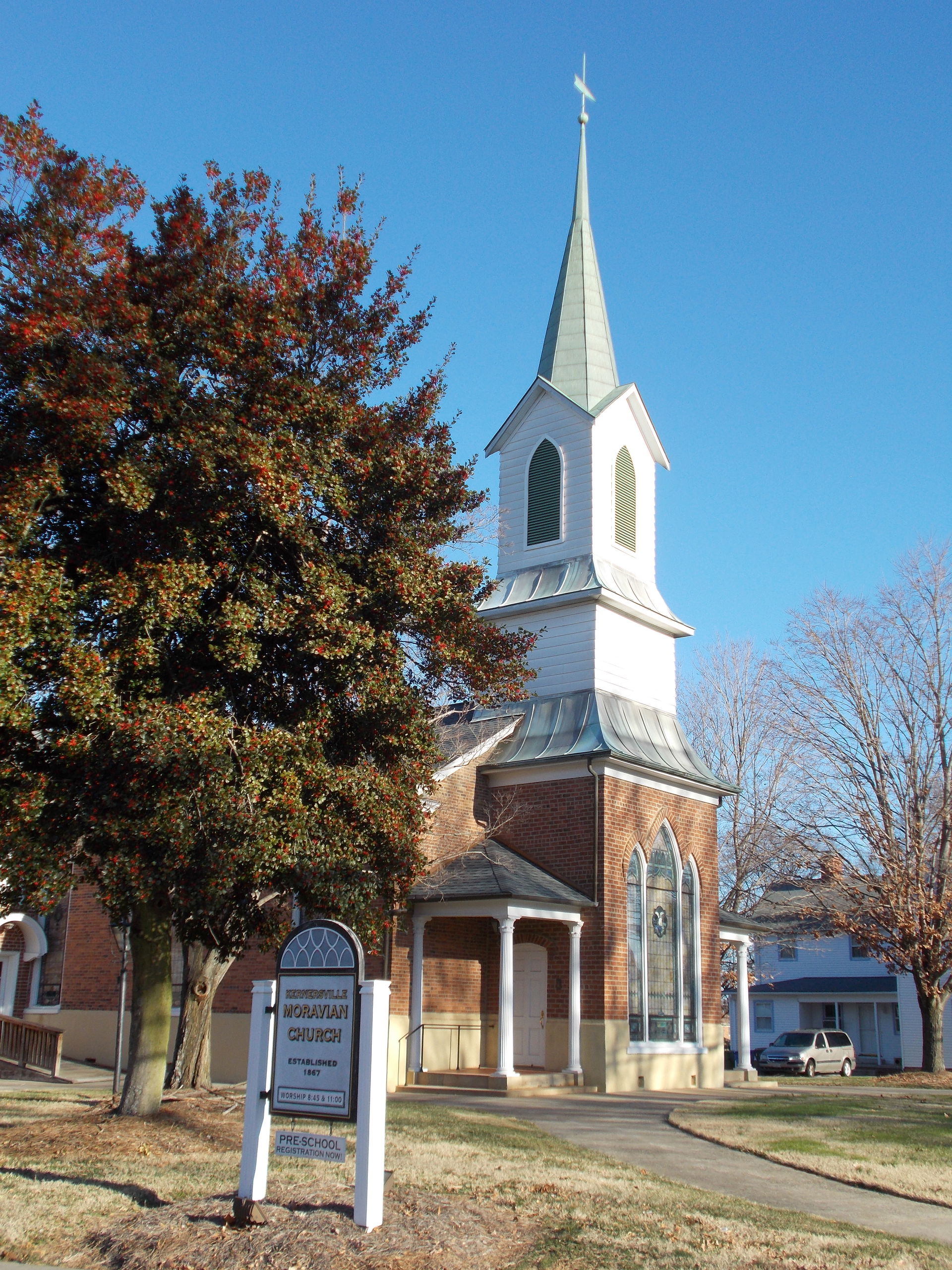 Kernersville Moravian Church, South Main Street Historic Distri…