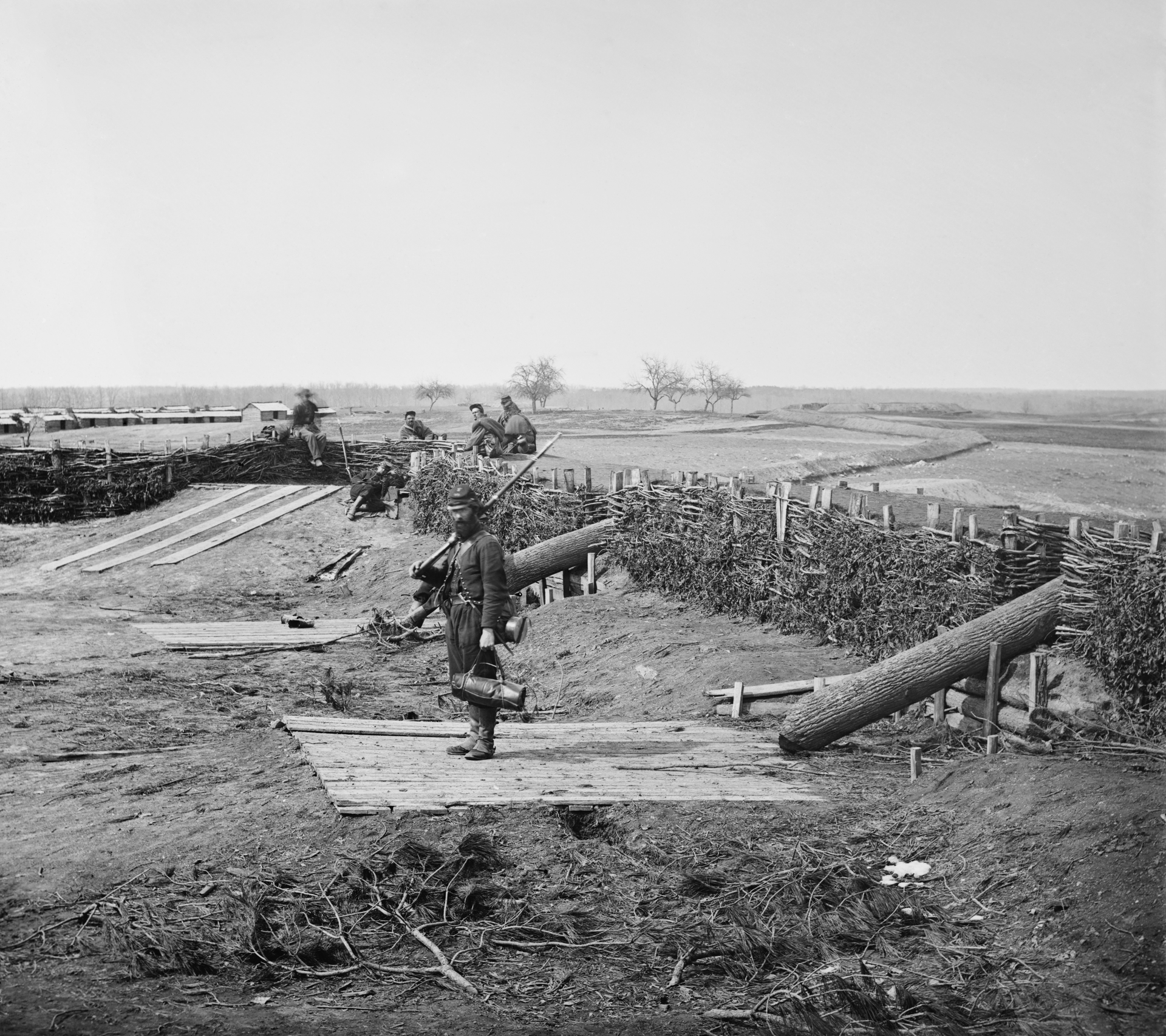 Photograph from the main eastern theater of war, Confederate wi…
