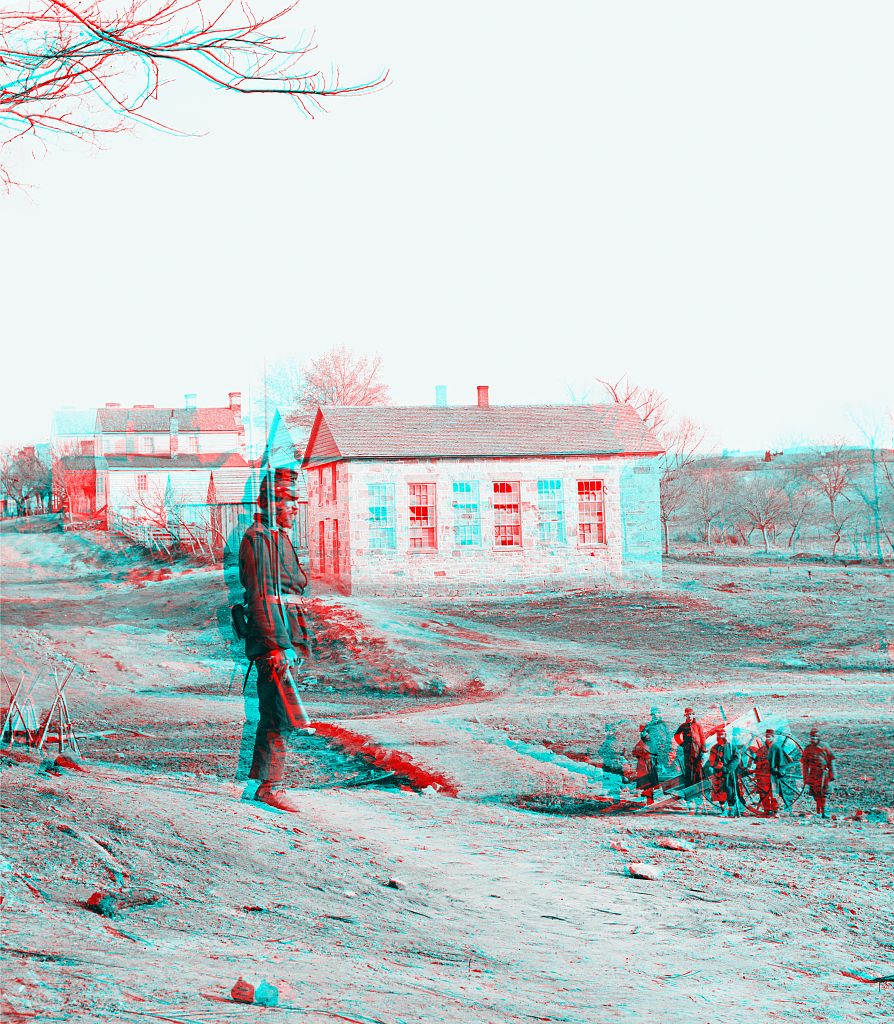 Raymond, Matt.
[Centreville, Va. Stone church during the Civil …