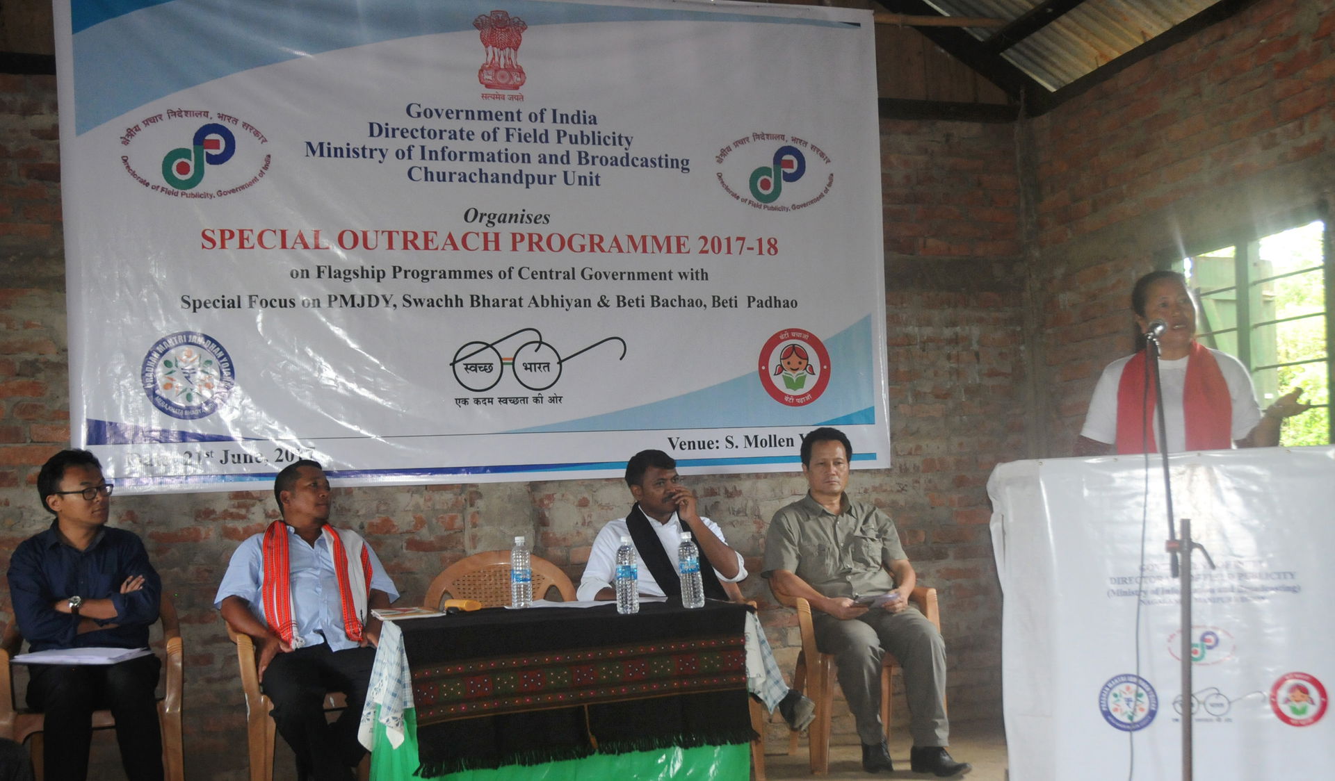 The chief guest and Member, Churachandpur Autonomous District C…