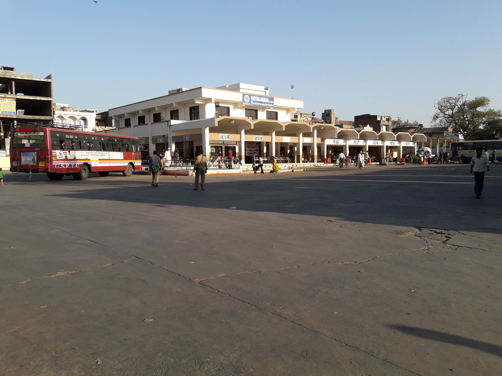 GSRTC Bus Station, Lunavada, Gujarat,India.