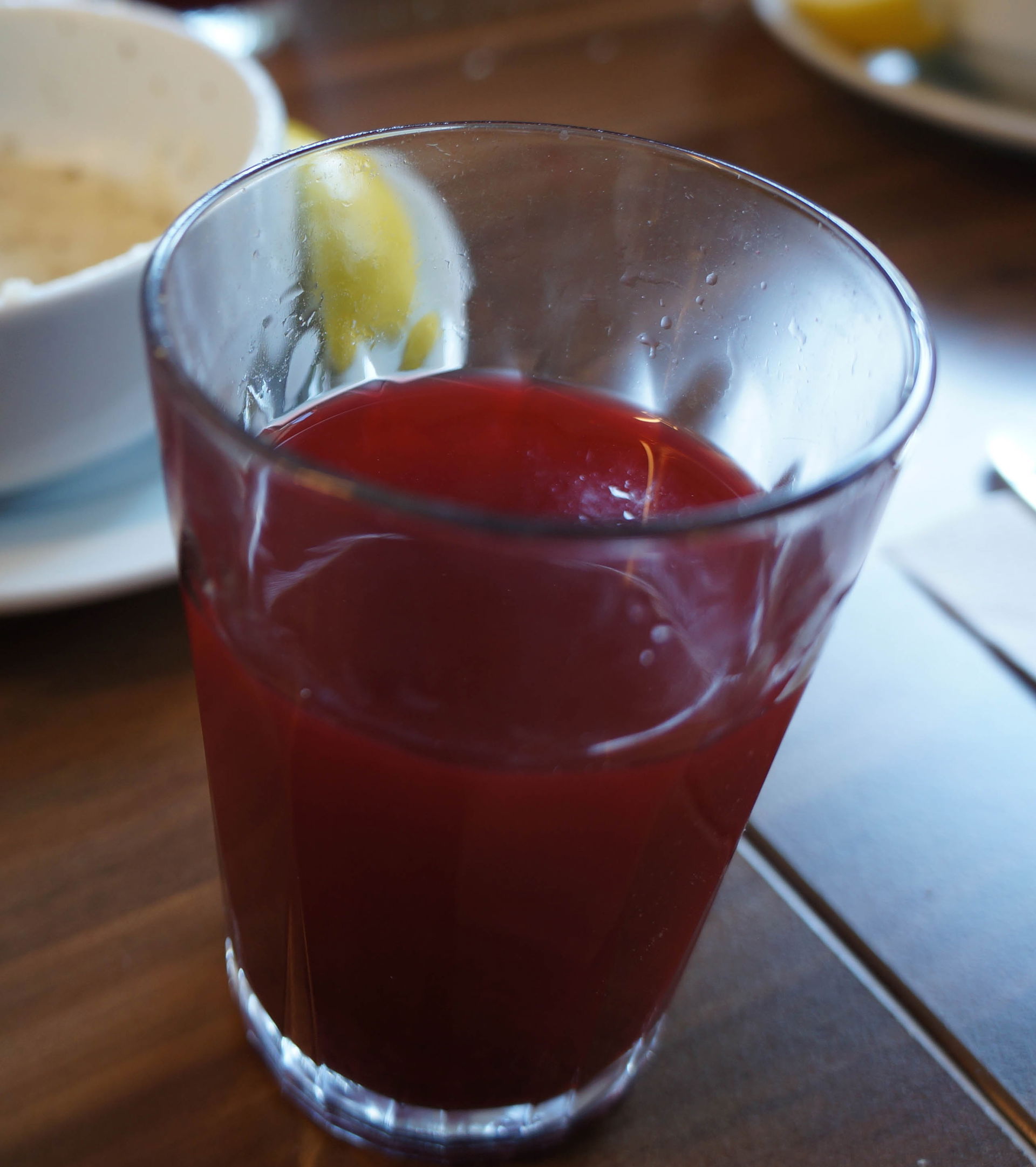 Şıra, a fermented grape drink (not wine)