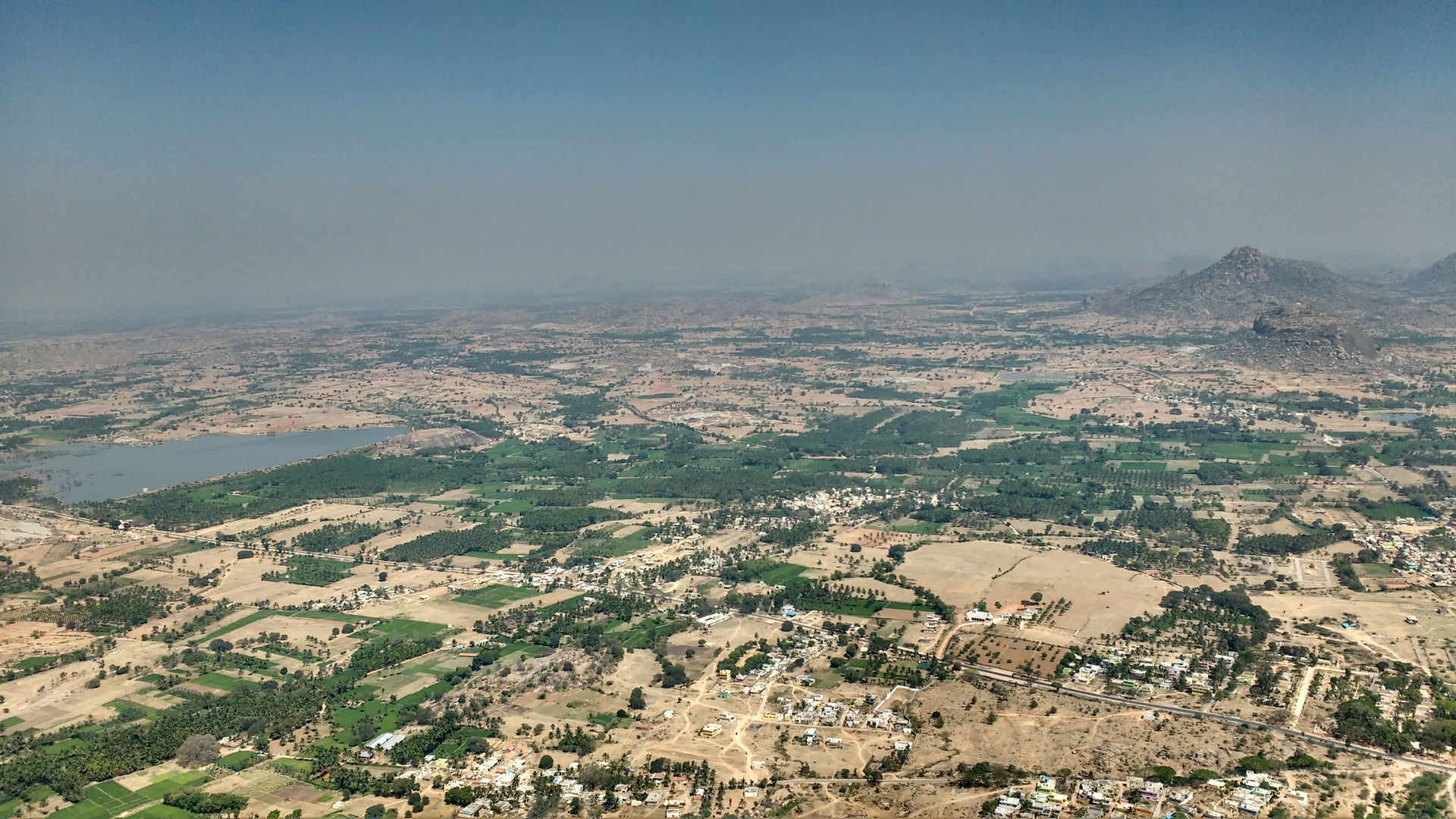 This scenic view is captured 3930 feet high from the top of Mad…
