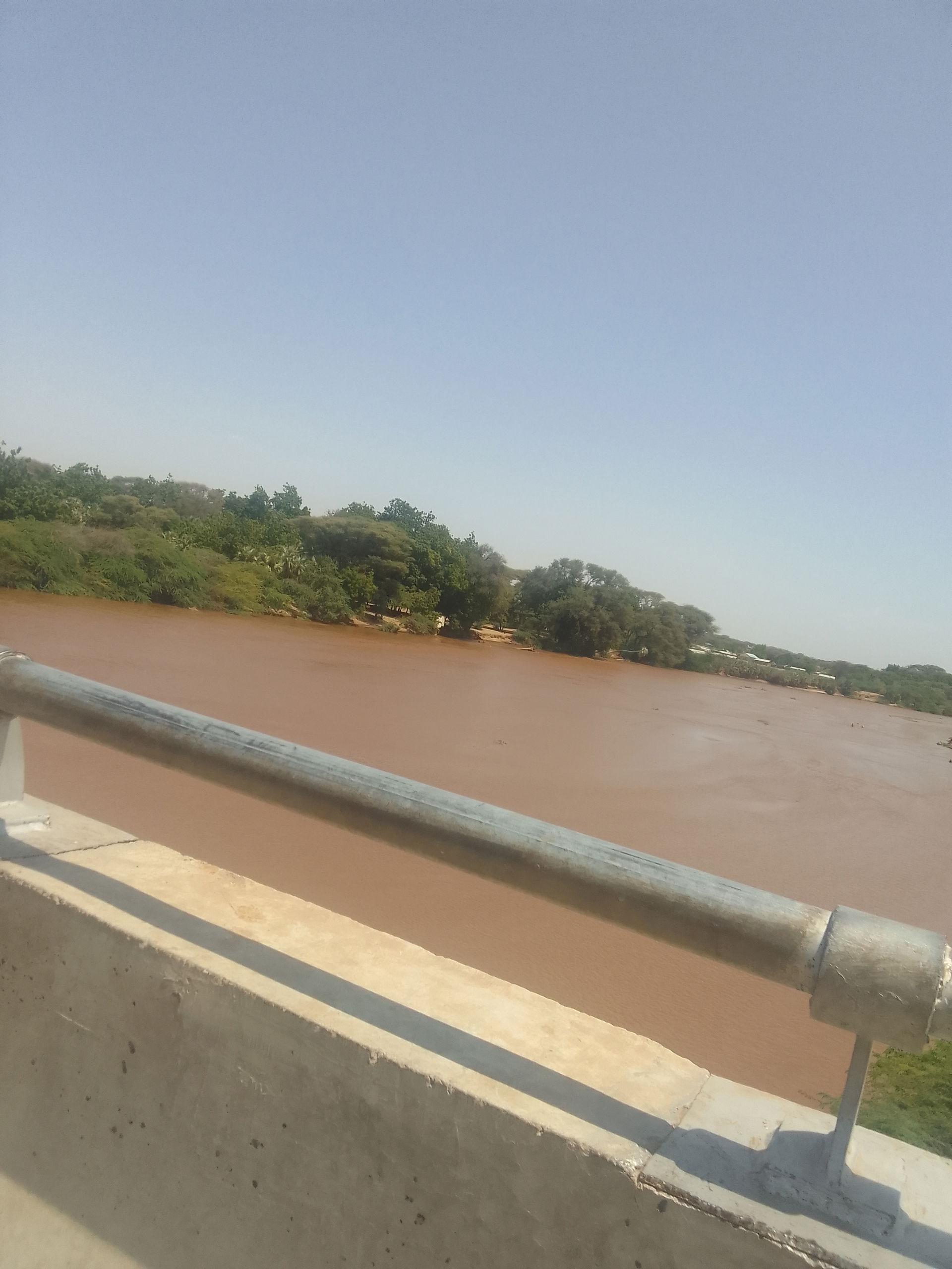 Alias River Turkwel in Lodwar, Turkana County.