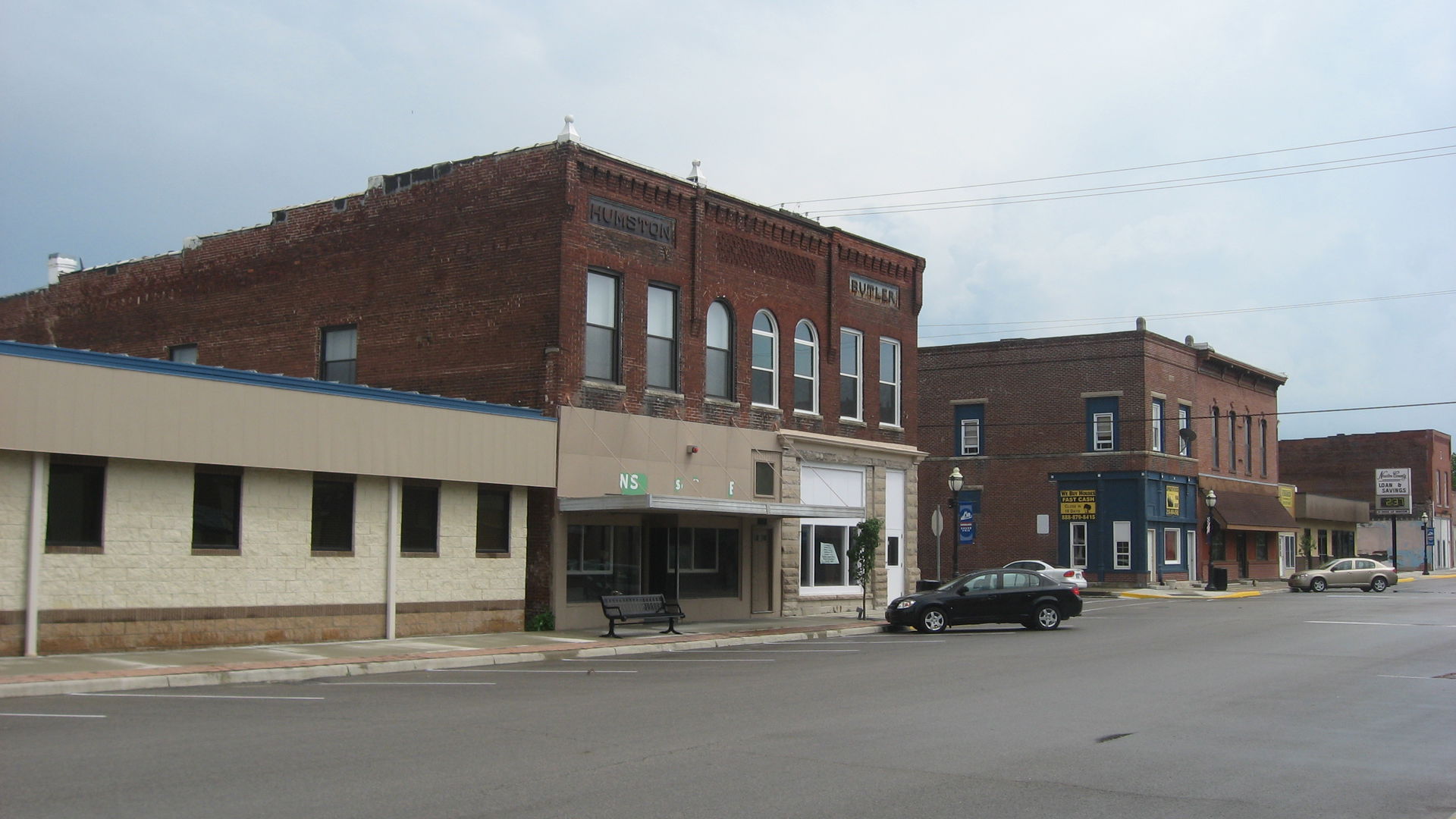 Buildings on the eastern sides of the 200 and 300 blocks of S. …