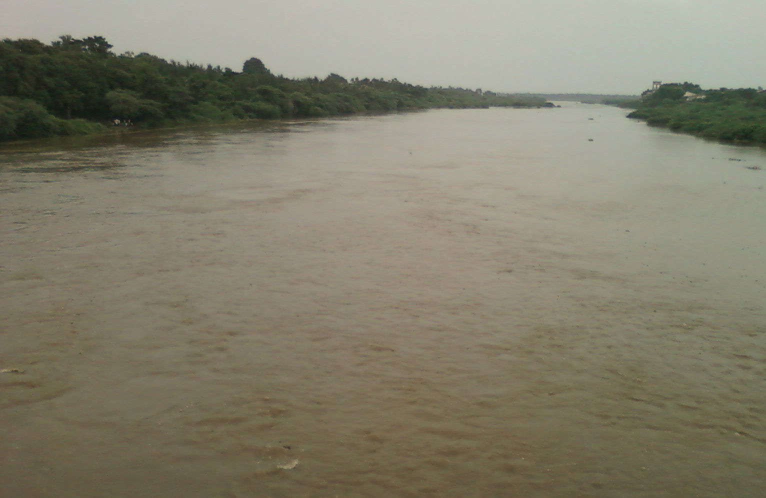 River Vegavathi at Salur, Vizianagaram district