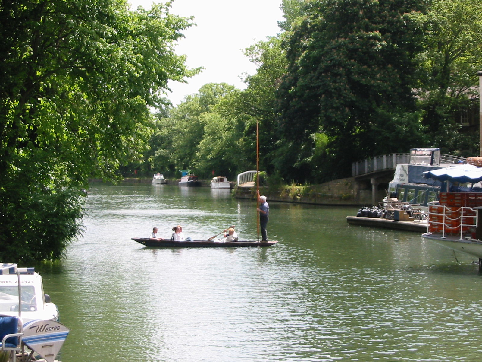 The River Thames in Oxford, England