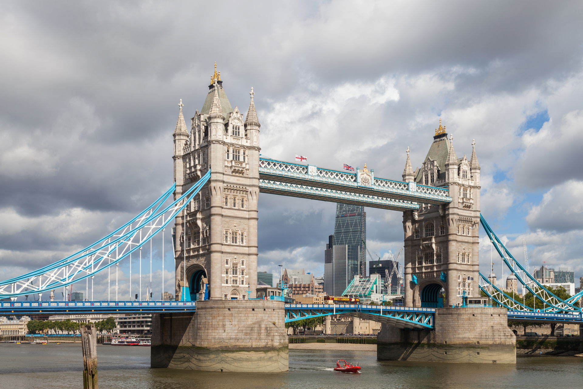 The Tower Bridge is a bascule and suspension bridge located in …