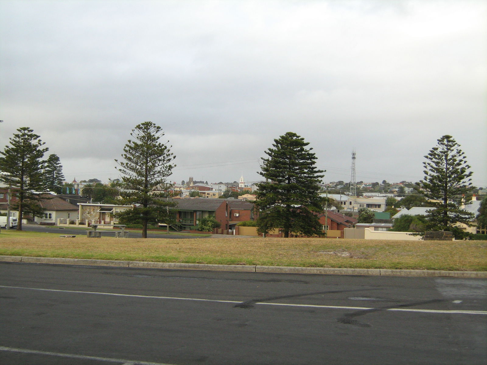 View over Warrnambool, Victoria.