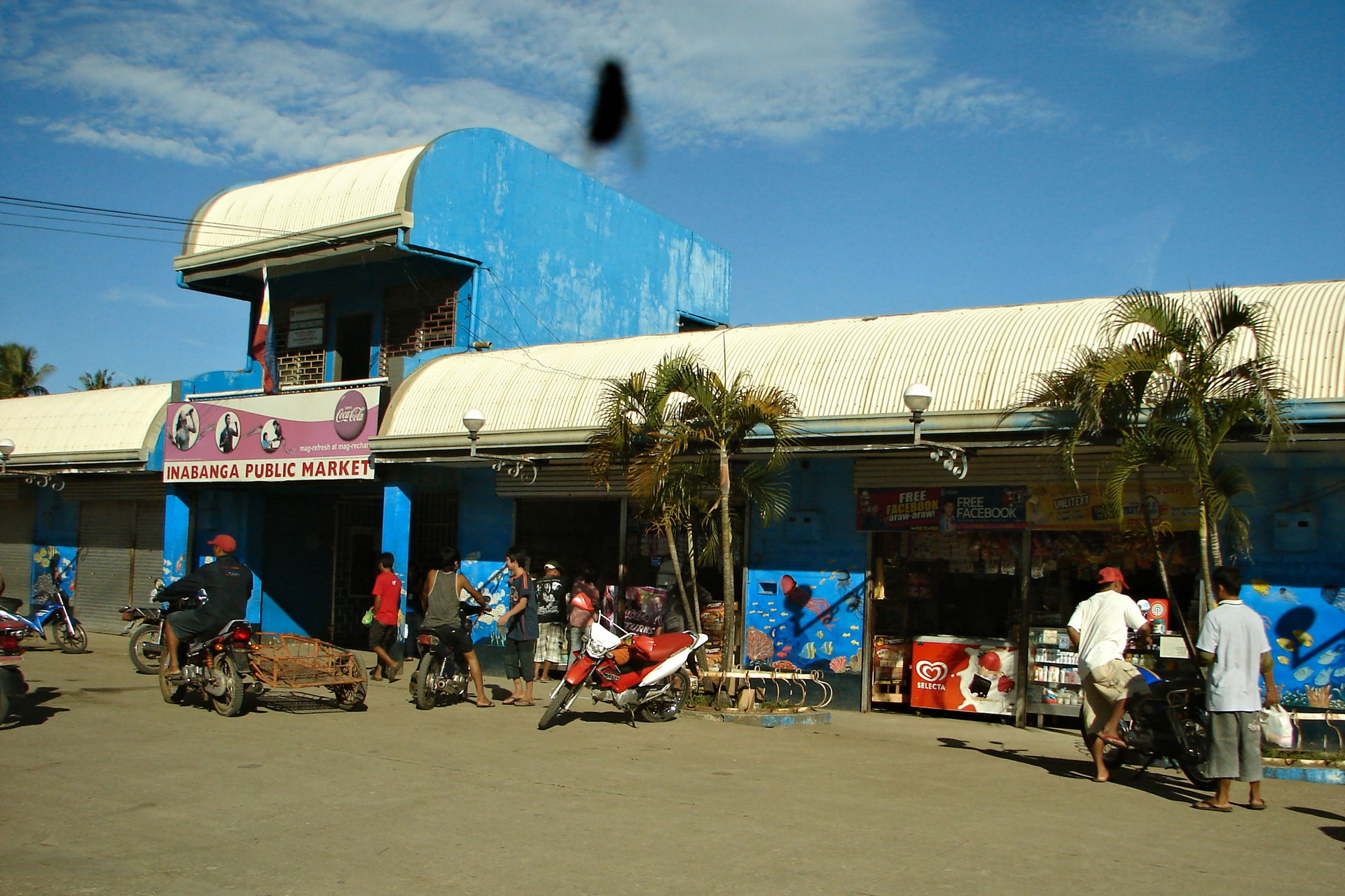 Public market of Inabanga, Bohol, Philippines