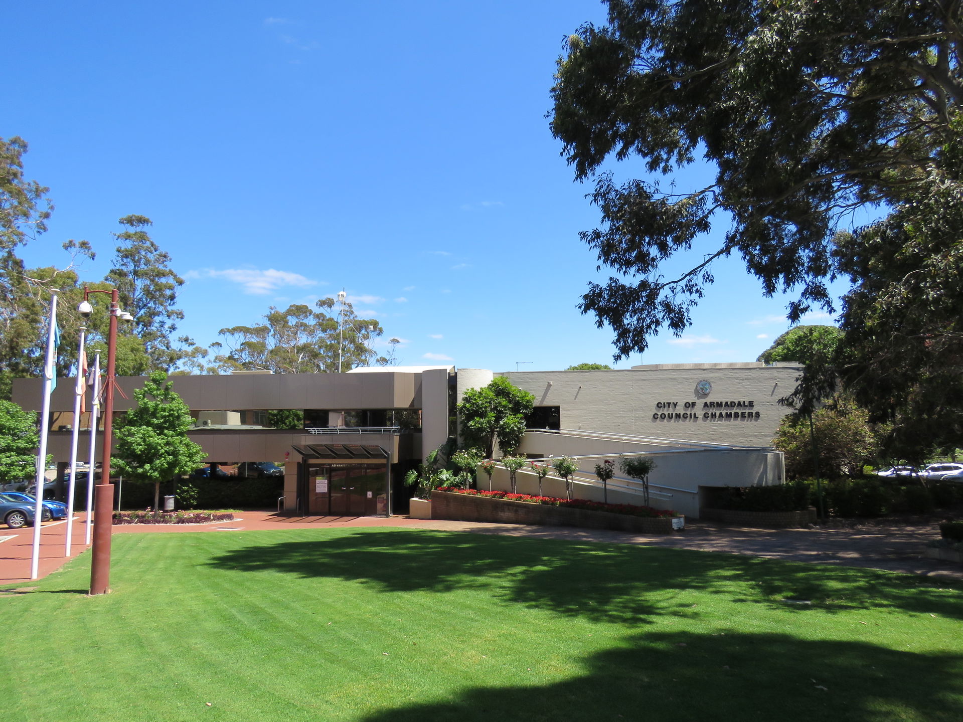 The City of Armadale council chambers, Western Australia.