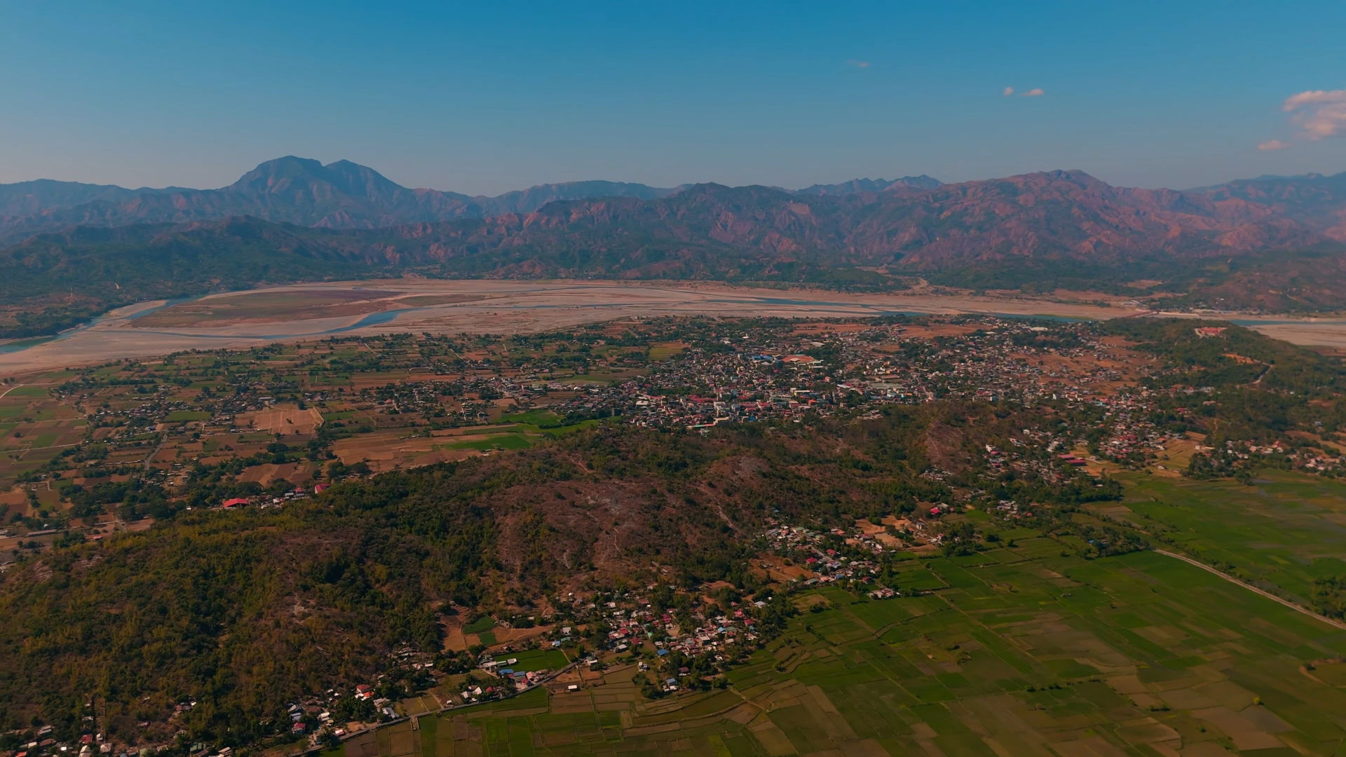 View of Bangued, Abra, Philippines