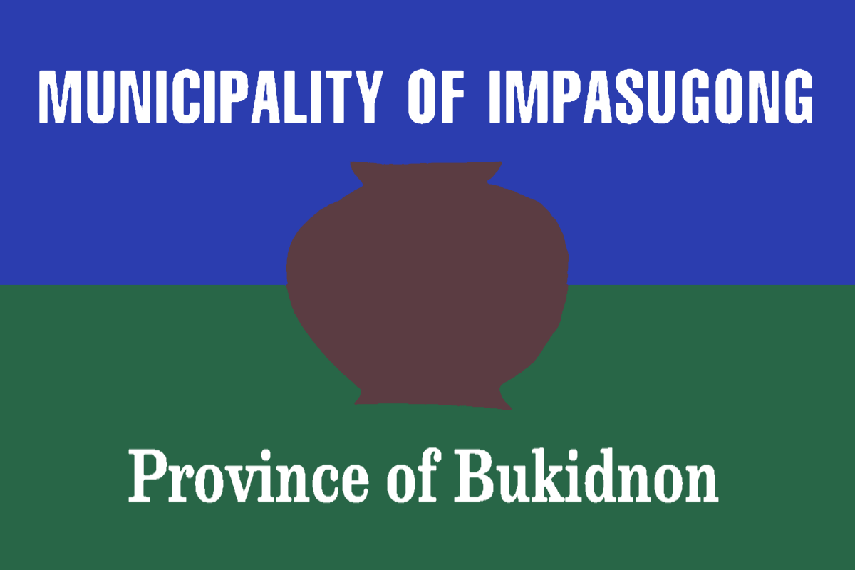 Flag of Impasugong, Bukidnon (variant)
