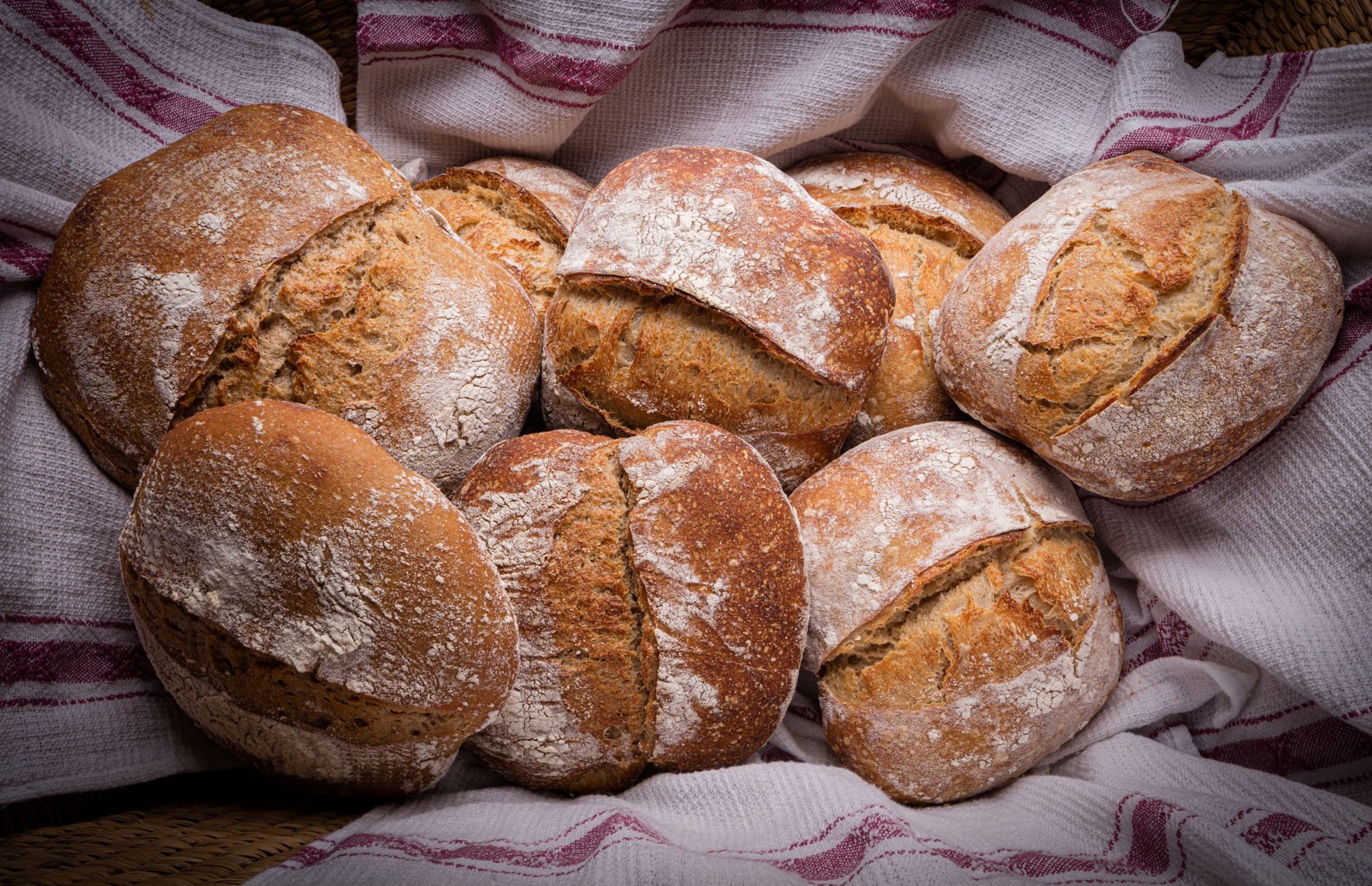 Home made sourdough bread.