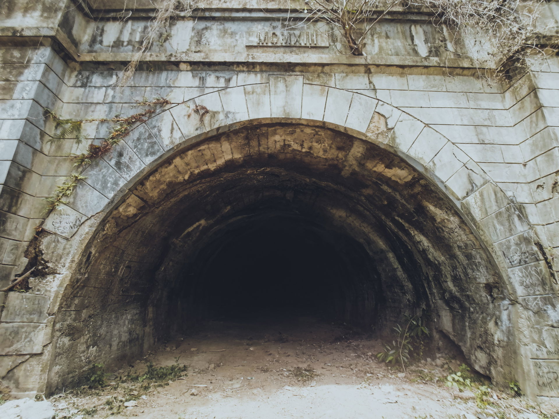 As in the olden days, structures were marked with the year when…