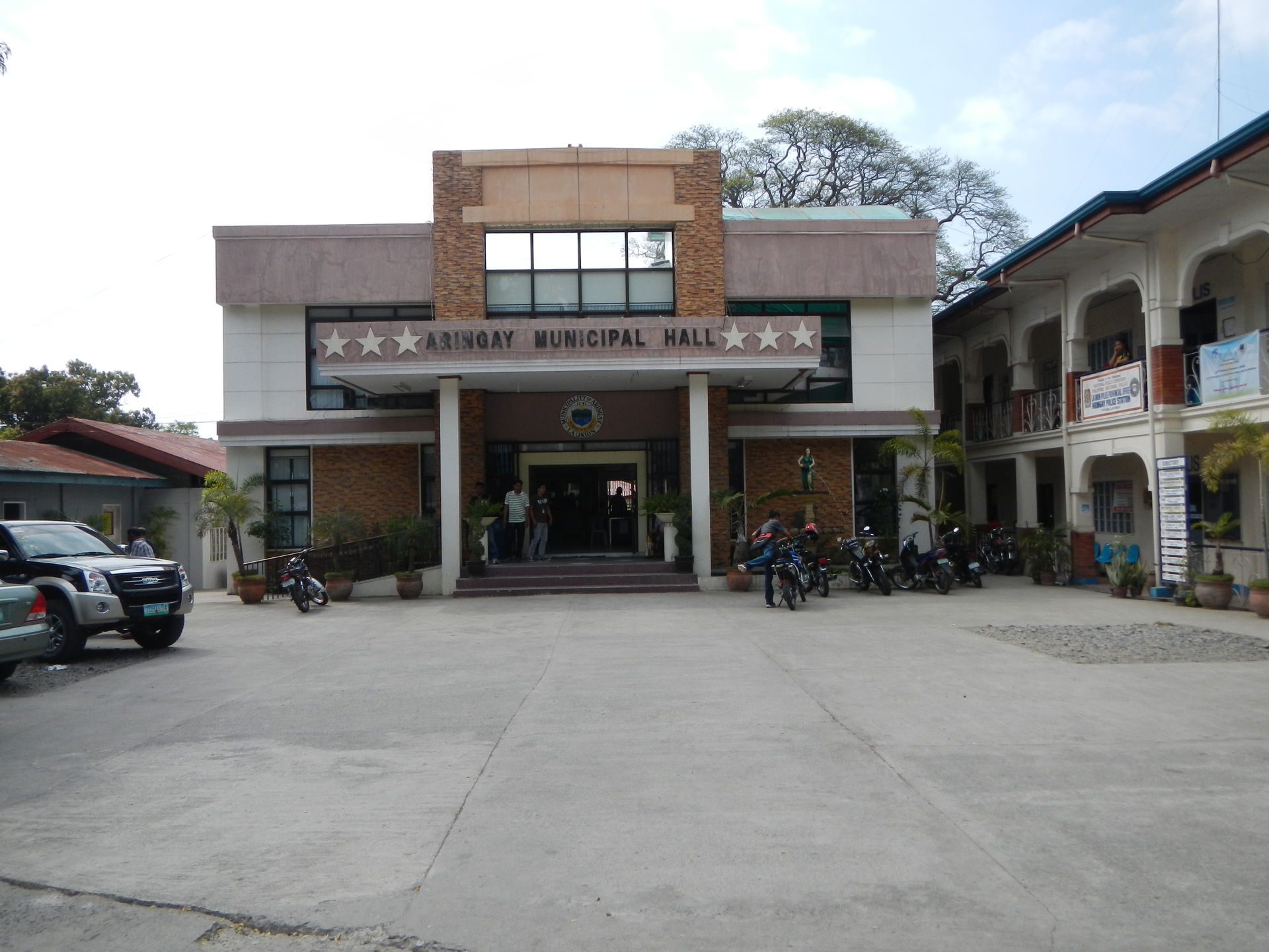 Photos of Town Proper of Aringay, La Union: including the Saint…