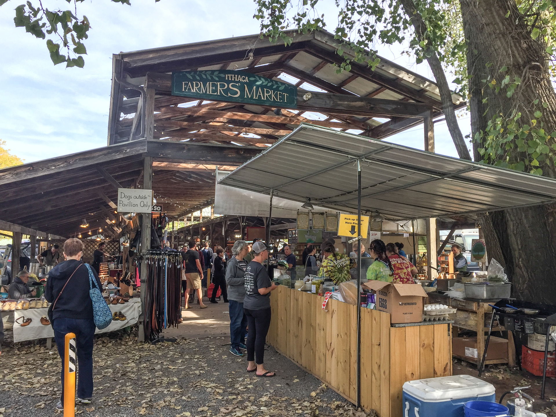 Ithaca Farmers Market, Steamboat Landing, Ithaca, NY
