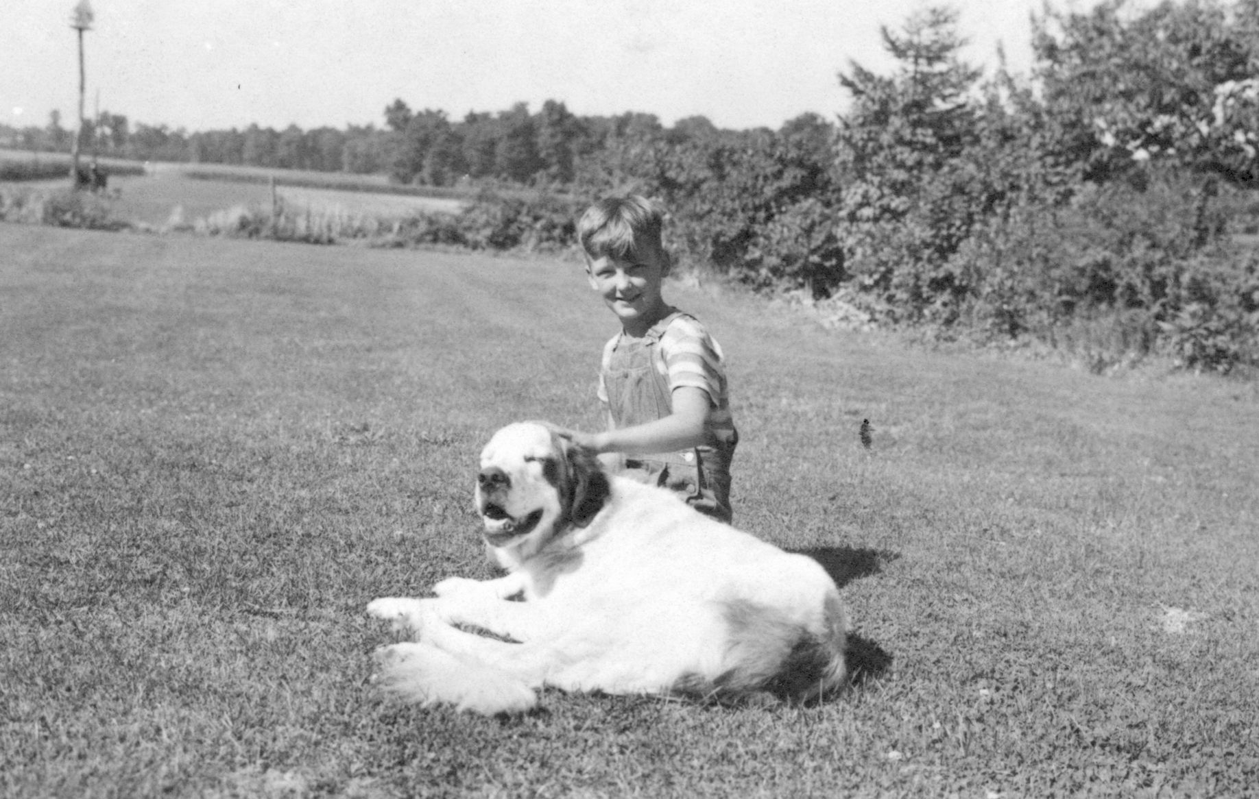 Caption: August 17, 1950. Kidron, Ohio. Gordon Amstutz and his …