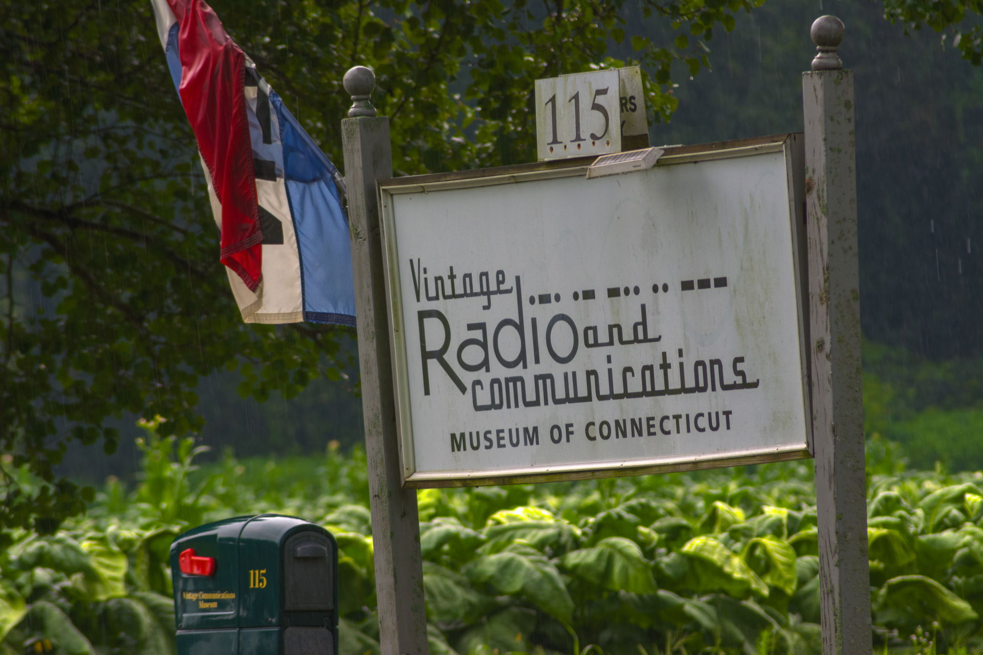 As seen at the Vintage Radio & Communications Museum of CT …