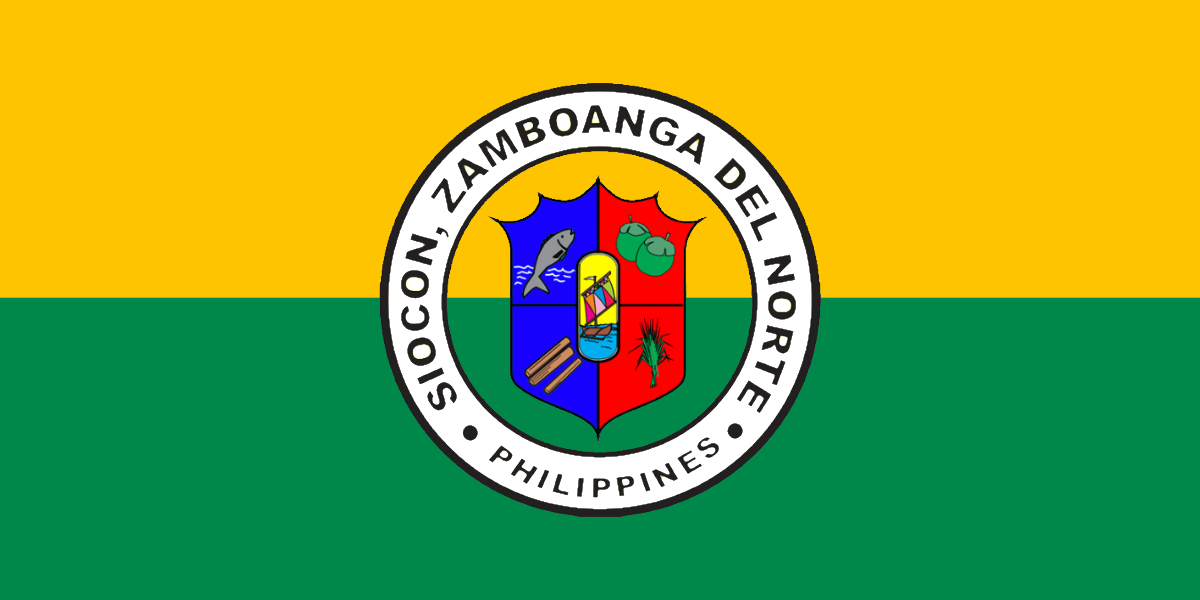 Flag of Siocon, Zamboanga del Norte