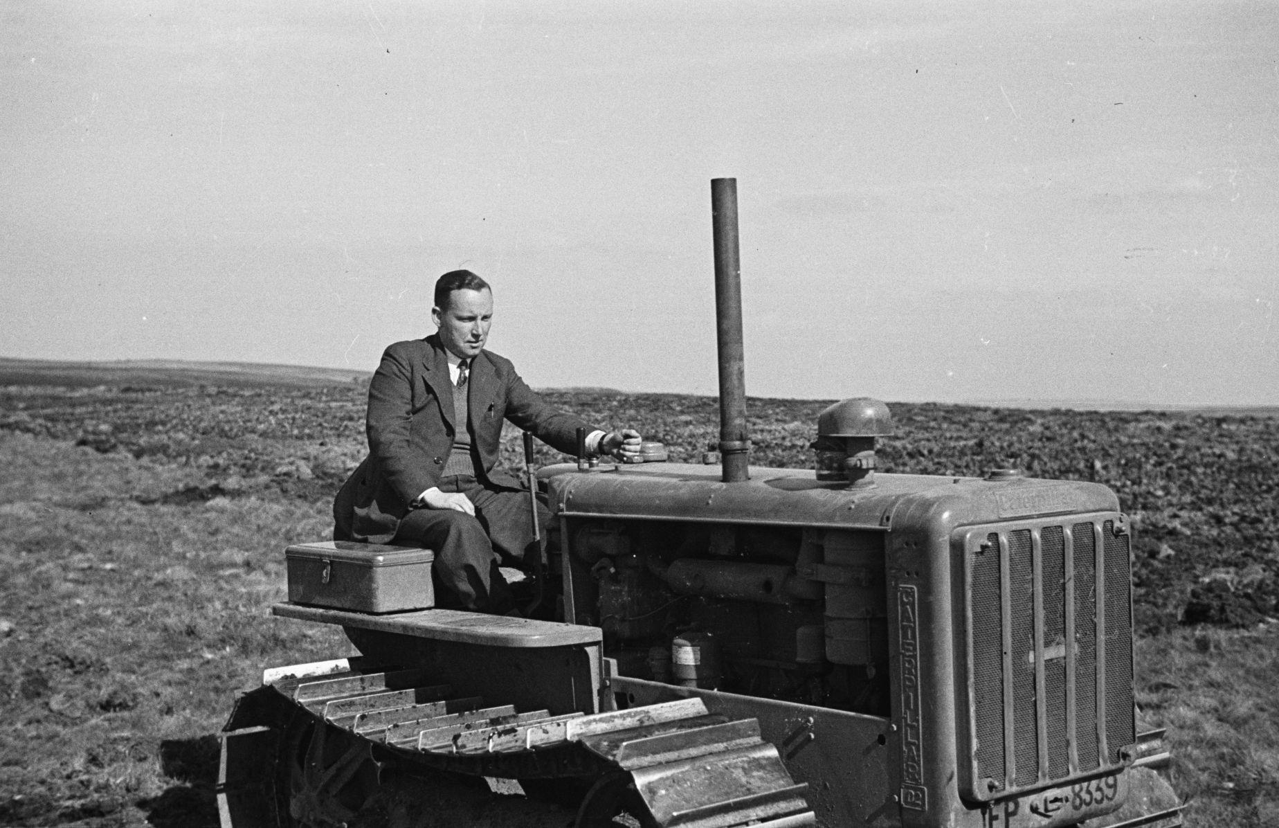 Ploughing on Long Mountain