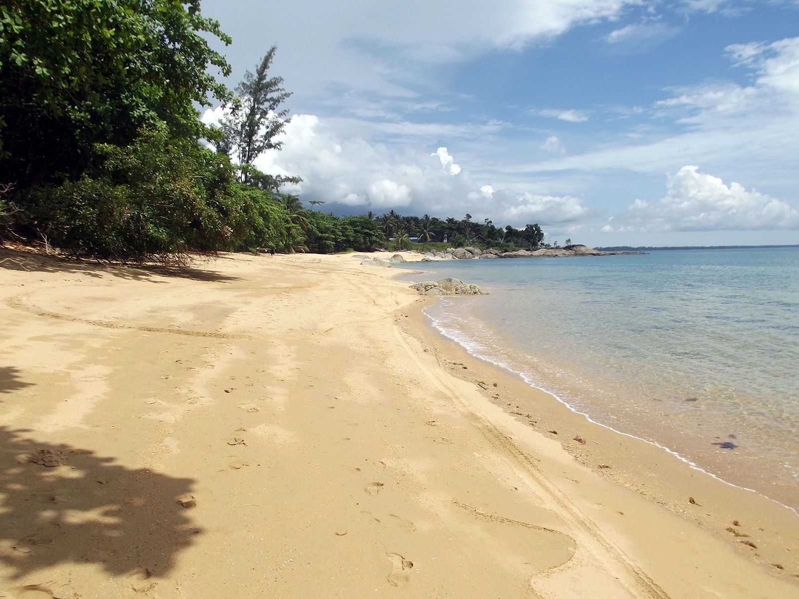 Temajuk Beach, Paloh District Sambas Regency, West Borneo