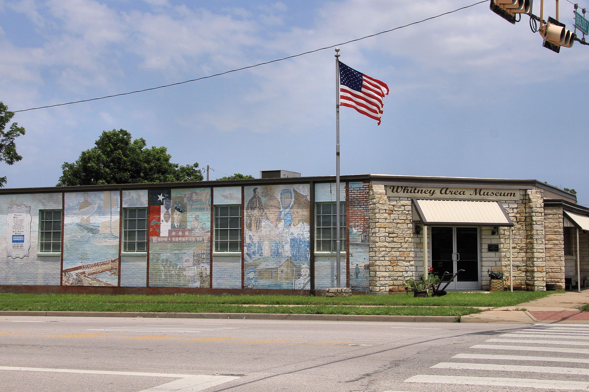 The Whitney Area Museum in Whitney, Texas, United States.