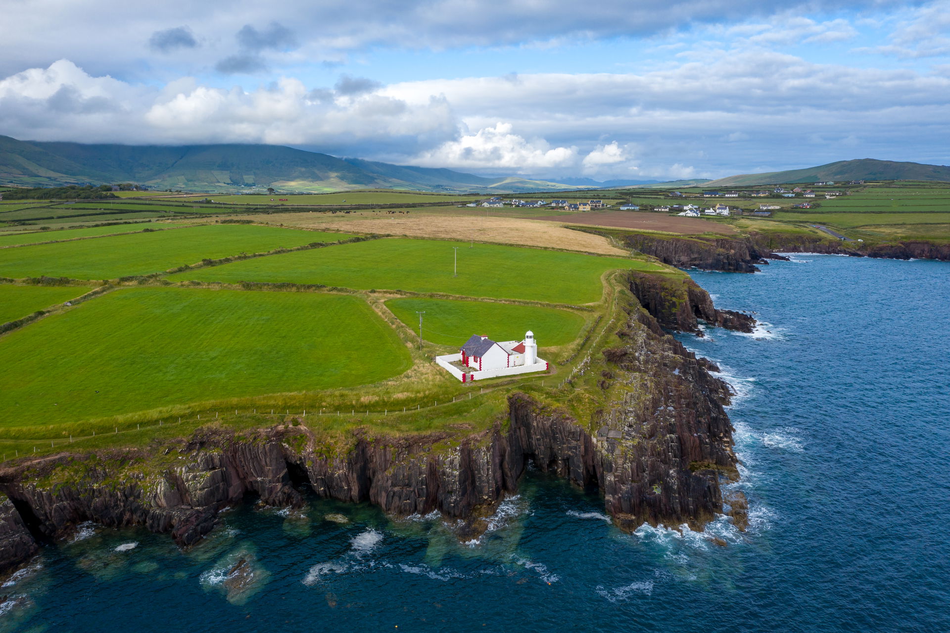 Dingle Lighthouse, at the entrance of Dingle Bay