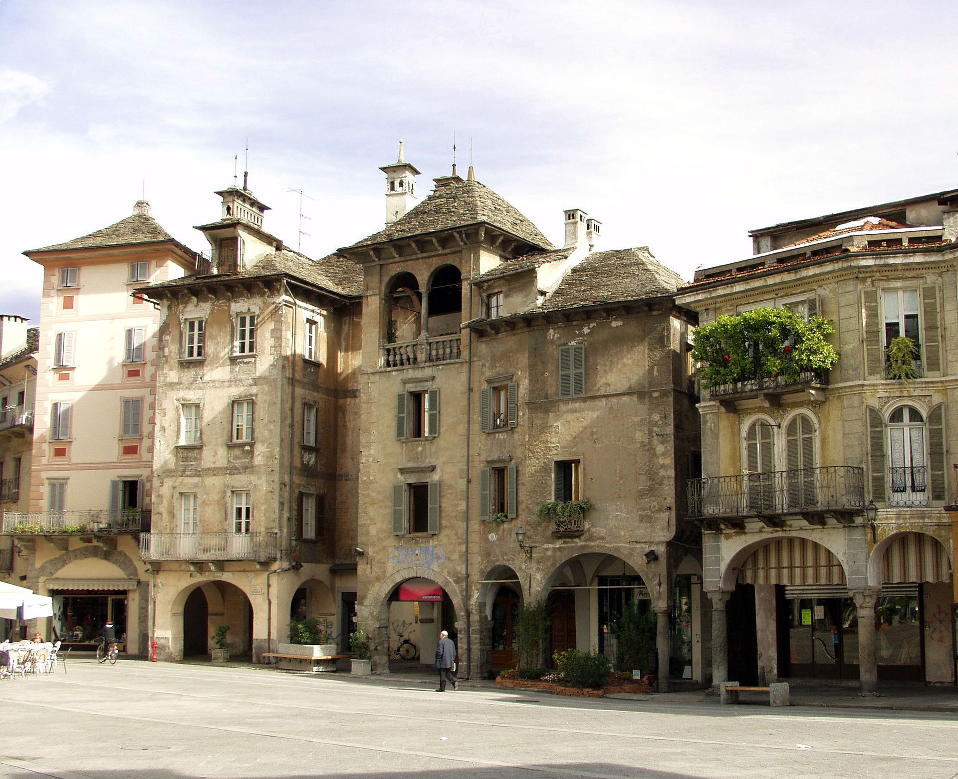 Domodossola town center.