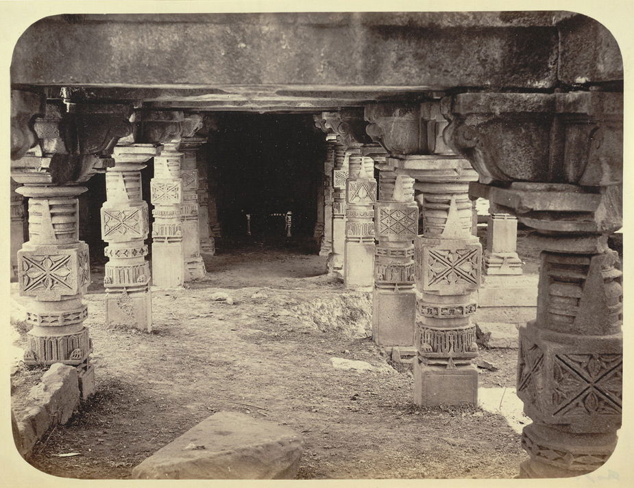 From the source,
Photograph of the temple at Mehekar from the A…
