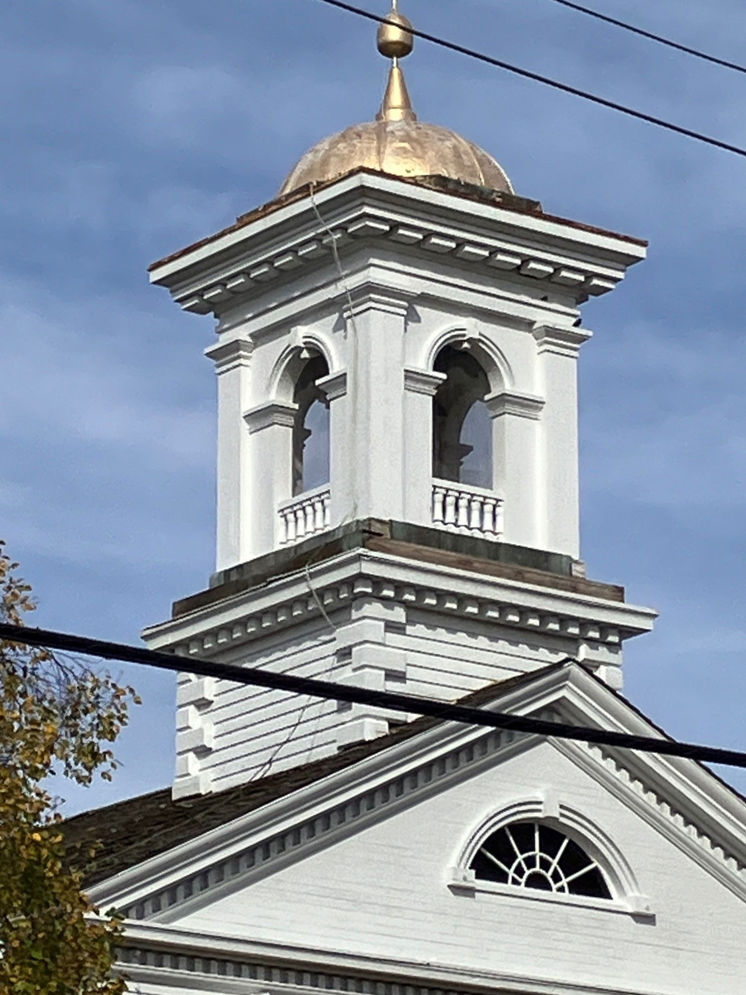 Built 1848-50.  Designed and built by Daniel Hand.