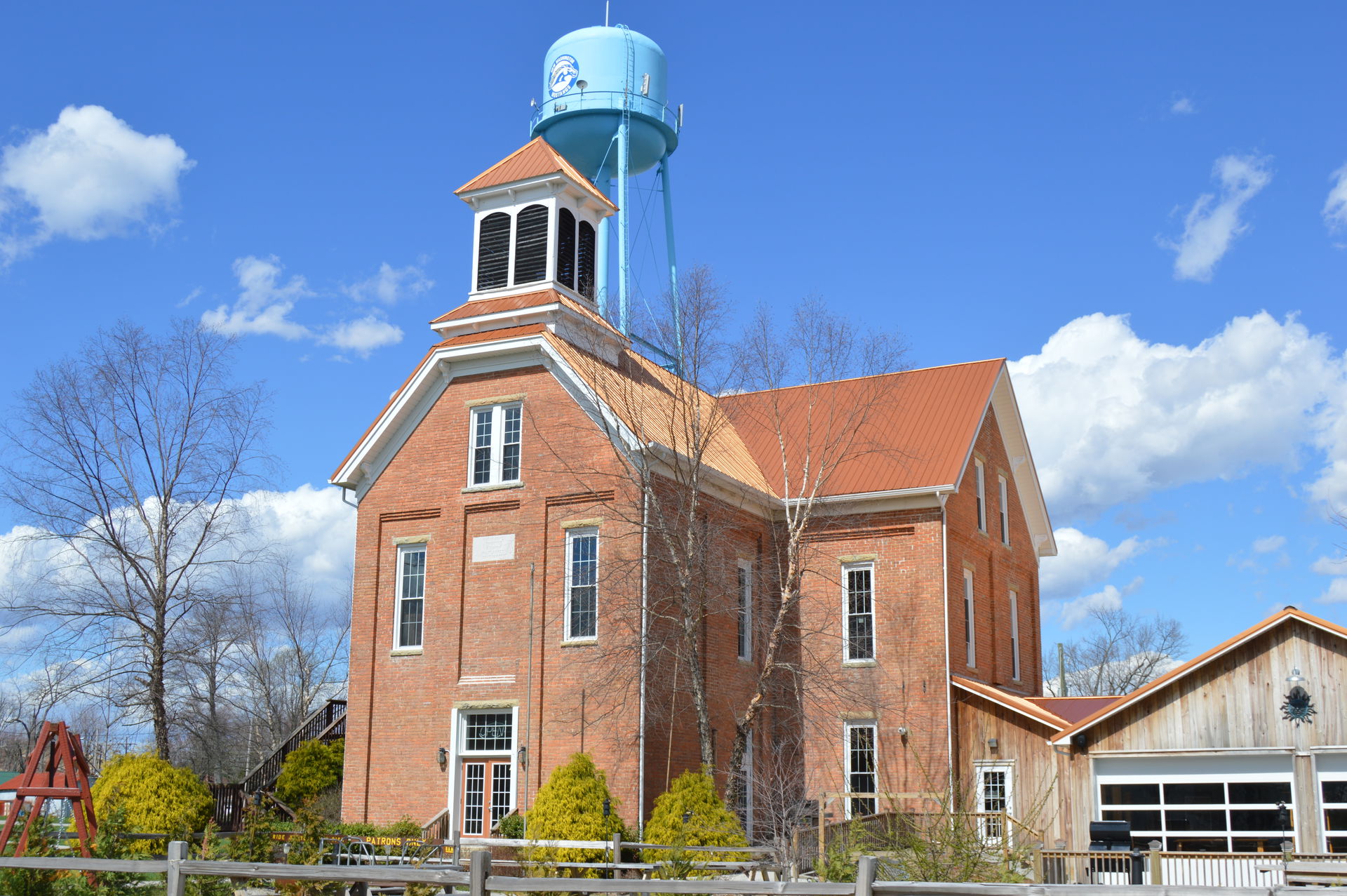Front of the former New Washington Normal School (now a history…