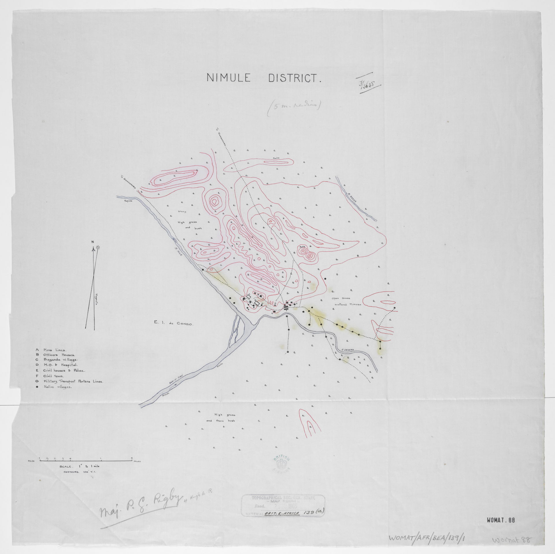 Indicates relief with form lines, hydrology, topography, vegeta…