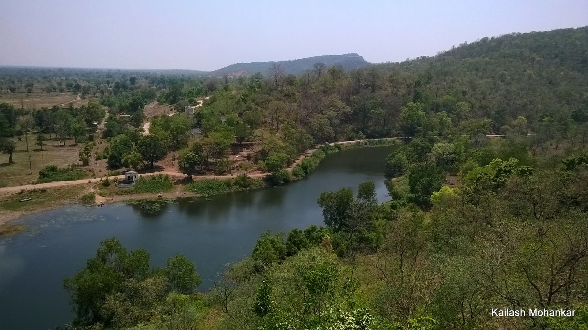 A river at Chandpur (Seen from Temple)