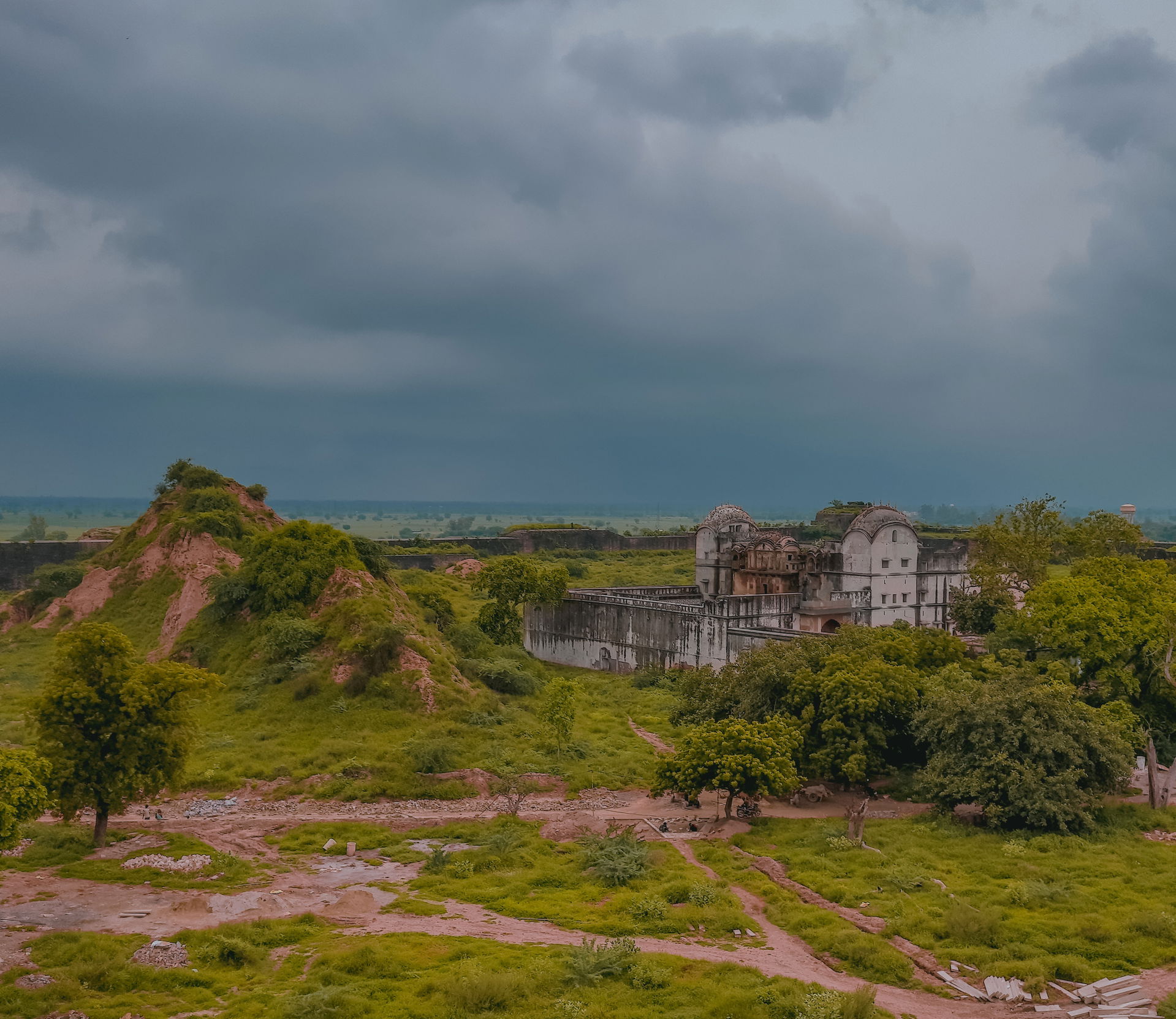 Palace built inside the deeg fort