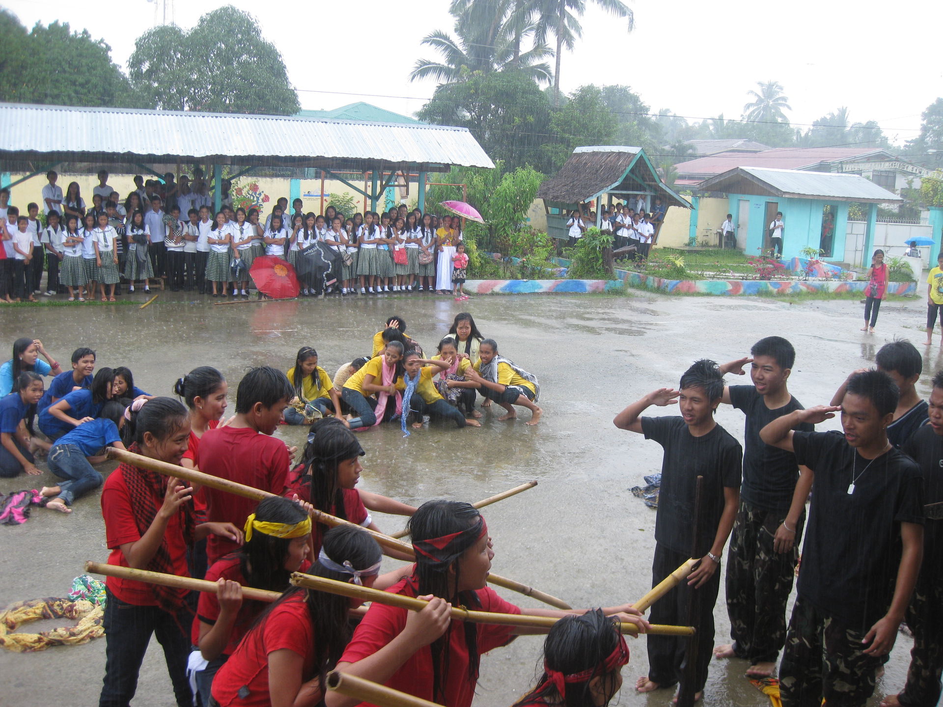 Students during the celebration of "Buwan ng Wika"