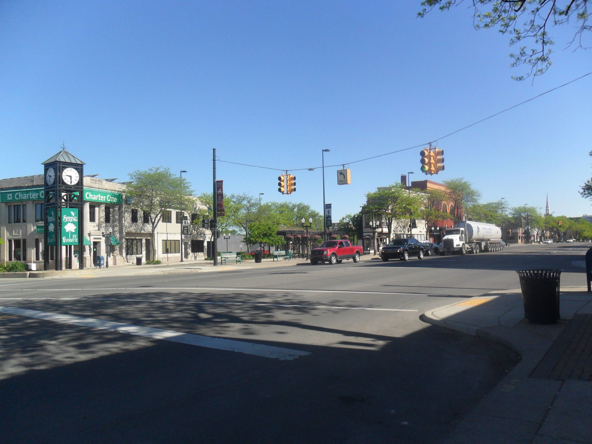 Downtown Wyandotte. Taken by me on May 23, 2014.