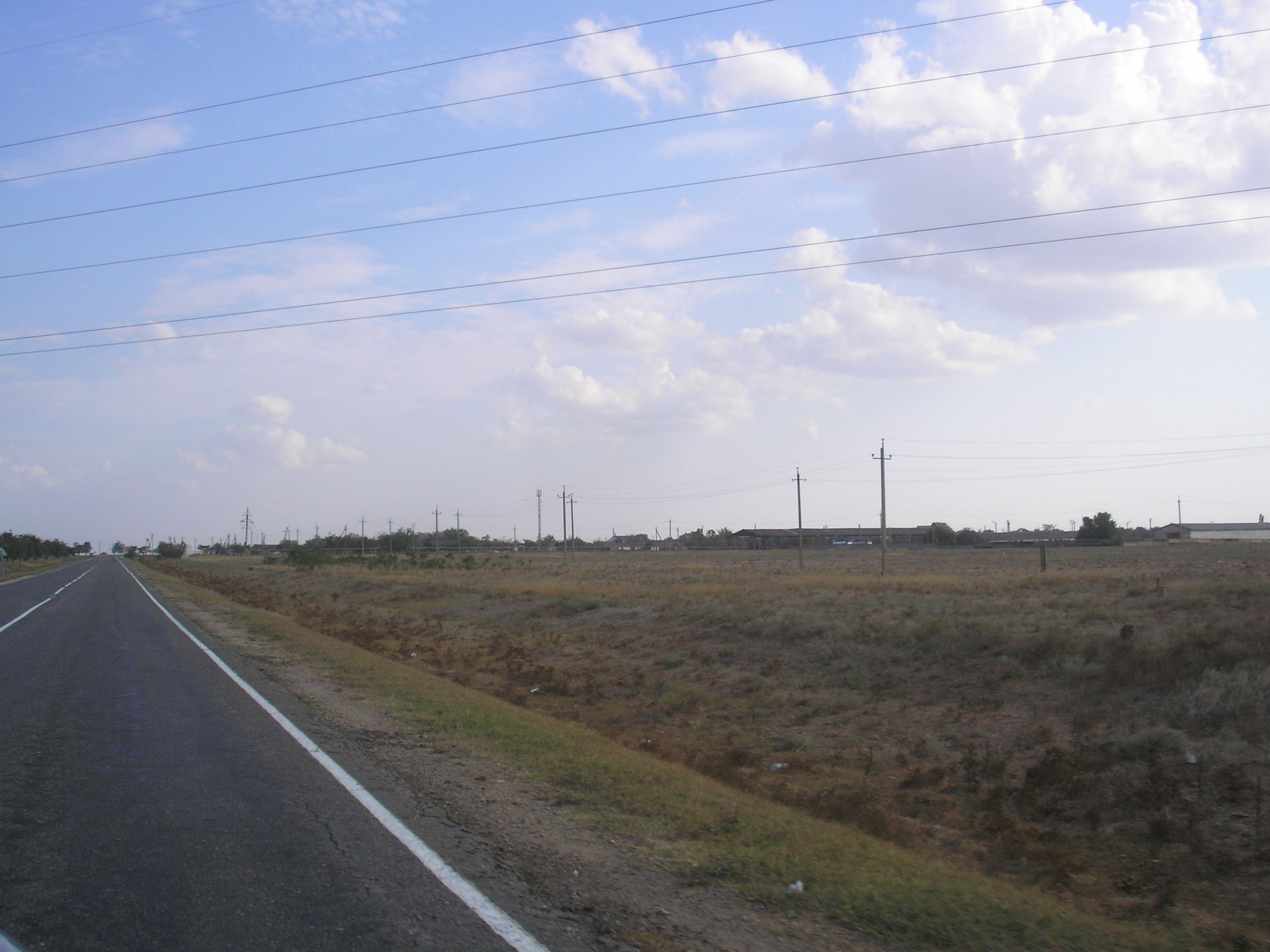 Village Kovylnoe, Razdolnenskiy district, Crimea.