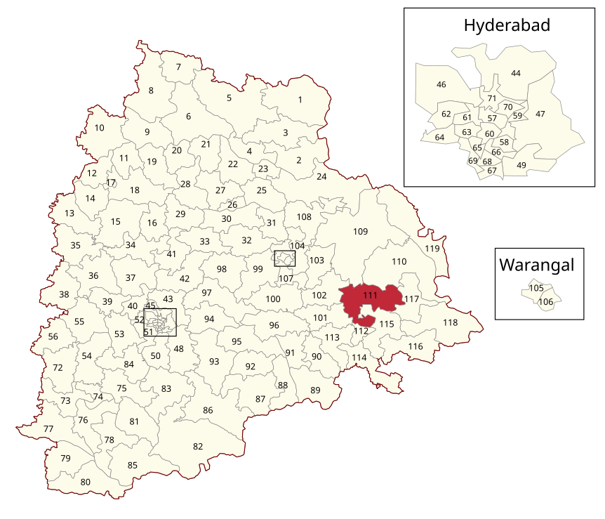 Yellandu Legislative Assembly constituency within Telangana